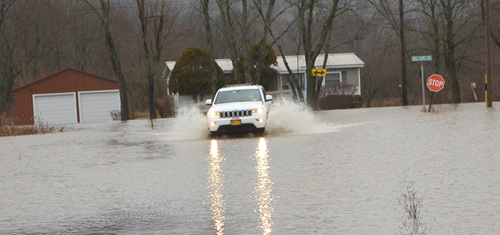 Flooding reported after Monday morning storms